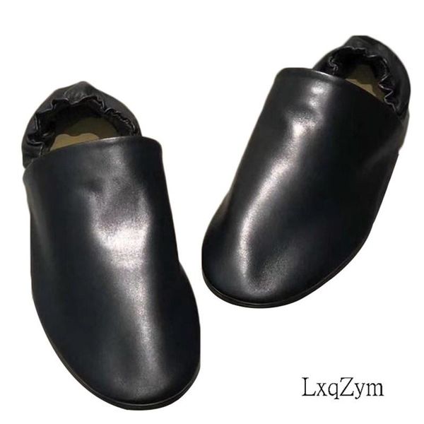 boots ladies flat shoes round toe women's sheepskin leather indoor lazy comfortable loafers low heel female muler, Black
boots ladies flat shoes round toe women's sheepskin leather indoor lazy comfortable loafers low heel female muler, Black