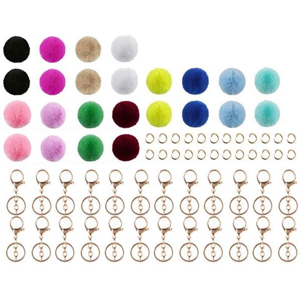keychains 72pcs diy pom poms keychains,faux fur ball pompoms keyring with 24pcs lobster clasp keyring,jump ring and, Silver
keychains 72pcs diy pom poms keychains,faux fur ball pompoms keyring with 24pcs lobster clasp keyring,jump ring and, Silver