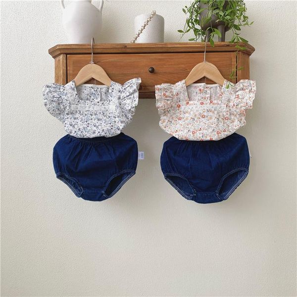 clothing sets summer infant baby clothes set girl fashion floral pattern printed flying sleeve shirt + born cotton solid pp pant 2pcs, White
clothing sets summer infant baby clothes set girl fashion floral pattern printed flying sleeve shirt + born cotton solid pp pant 2pcs, White