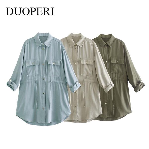 women's jackets duoperi women fashion with pockets single breasted solid jacket three quarter sleeve lapel neck vintage outerwear chic, Black;brown
women's jackets duoperi women fashion with pockets single breasted solid jacket three quarter sleeve lapel neck vintage outerwear chic, Black;brown