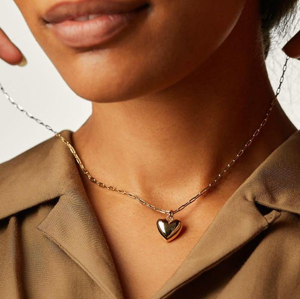 pendant necklaces tranish stainless steel heart shape necklace for women summer stackable chokers jewelry gifts, Silver
pendant necklaces tranish stainless steel heart shape necklace for women summer stackable chokers jewelry gifts, Silver