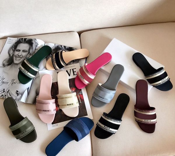 2021 designer luxury leather women slippers summer flat fashion beach ladies big head rainbow letters sandals size with 35-42, Black
2021 designer luxury leather women slippers summer flat fashion beach ladies big head rainbow letters sandals size with 35-42, Black