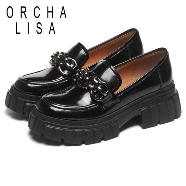 dress shoes orcha lisa 2021 lace up platforms fashion women genuine leather spring autumn ladies pumps square toe 6.5cm chunky heels, Black
dress shoes orcha lisa 2021 lace up platforms fashion women genuine leather spring autumn ladies pumps square toe 6.5cm chunky heels, Black