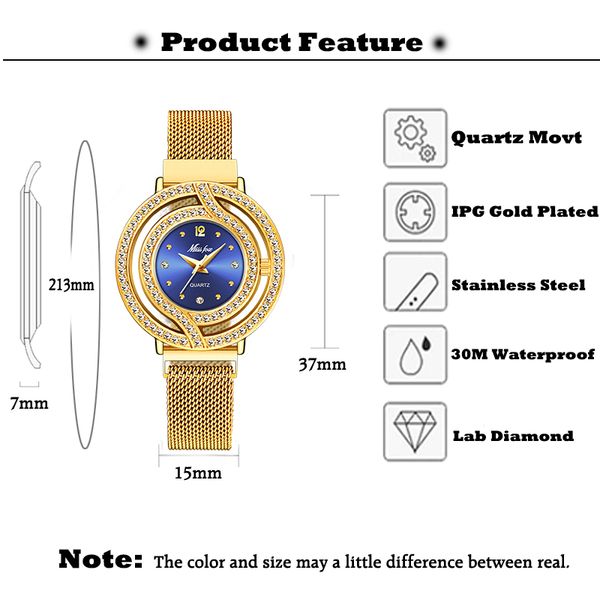 magnetic watch waterproof diamond women watches hollow blue quartz elegant gold ladies wrist, Slivery;brown
magnetic watch waterproof diamond women watches hollow blue quartz elegant gold ladies wrist, Slivery;brown