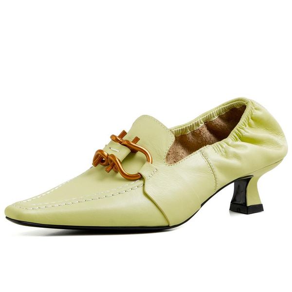 dress shoes female metal decor heels pointed toe designer women single elastic slip on ladies pumps fashion leather 2021, Black
dress shoes female metal decor heels pointed toe designer women single elastic slip on ladies pumps fashion leather 2021, Black