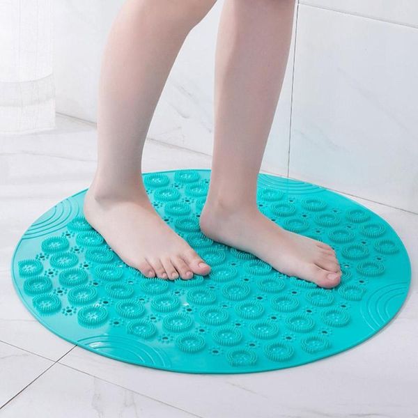 55cm non-slip round bathroom mat safety shower bath cup plastic suction pad floor carpet massage drainage d6m5 mats
55cm non-slip round bathroom mat safety shower bath cup plastic suction pad floor carpet massage drainage d6m5 mats