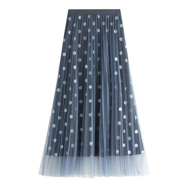 Skirts skirts Autumn Vintage Polka Dotted Veet Layered Mesh Pleuche A-line Pleated Ankle Long S 27IL, Black
Skirts skirts Autumn Vintage Polka Dotted Veet Layered Mesh Pleuche A-line Pleated Ankle Long S 27IL, Black