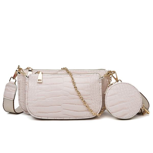 2021 fashi on luxury woman's fashion chain shoulder bag crocodile assembled small crossbody ba g casual female multi-purpose 3 in 1 set
2021 fashi on luxury woman's fashion chain shoulder bag crocodile assembled small crossbody ba g casual female multi-purpose 3 in 1 set