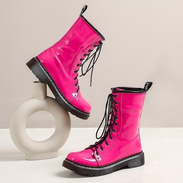 boots winter patent leather women's shoes 2021 spring and summer england short single student wild, Black
boots winter patent leather women's shoes 2021 spring and summer england short single student wild, Black