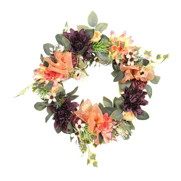 decorative flowers & wreaths artificial flower wreath vivid and lifelike front door floral decoration handmake garland natural style for par
decorative flowers & wreaths artificial flower wreath vivid and lifelike front door floral decoration handmake garland natural style for par