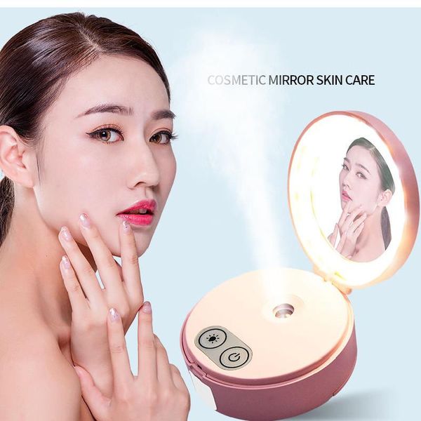 compact mirrors makeup mirror, nano spray moisturizer, beauty lamp, power bank, humidifier, portable steaming device
compact mirrors makeup mirror, nano spray moisturizer, beauty lamp, power bank, humidifier, portable steaming device