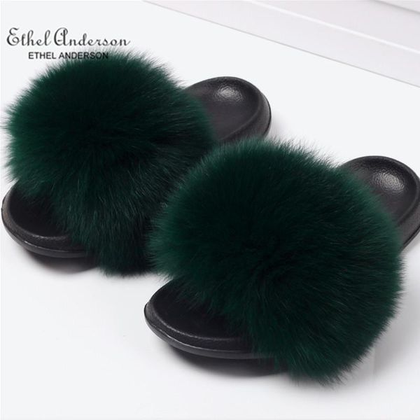 slippers wholesale est real fur slides summer fluffy vacation flip flop sandals plus size shoes, Black
slippers wholesale est real fur slides summer fluffy vacation flip flop sandals plus size shoes, Black