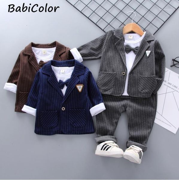 clothing sets boys party set spring autumn fashion coat+bow shirt+pants 3pcs kids boy striped outfit suit children 1-4y1, White
clothing sets boys party set spring autumn fashion coat+bow shirt+pants 3pcs kids boy striped outfit suit children 1-4y1, White