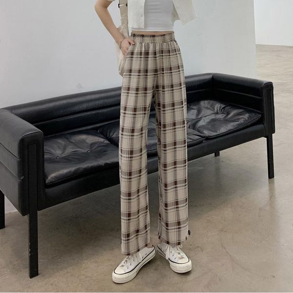 women's pants & capris harajuku plaid women high waisted korean style oversize checkered trousers for female straight casual bunch legs, Black;white
women's pants & capris harajuku plaid women high waisted korean style oversize checkered trousers for female straight casual bunch legs, Black;white
