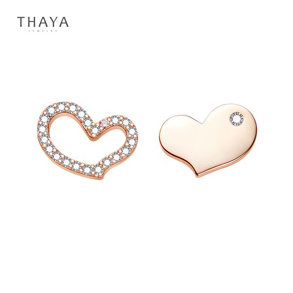 thaya real s925 silver heart shape earring stud zircon charm for women girl fine fashion engagement jewelry gift, Golden;silver
thaya real s925 silver heart shape earring stud zircon charm for women girl fine fashion engagement jewelry gift, Golden;silver