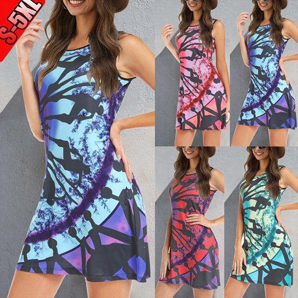summer casual three dimensional printed womens dress slim sleeveless large size s 5xl irregular mini, Black;gray
summer casual three dimensional printed womens dress slim sleeveless large size s 5xl irregular mini, Black;gray