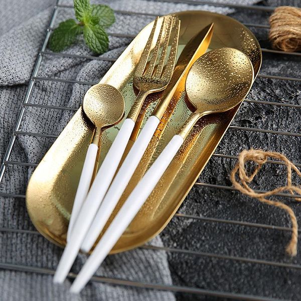 dinnerware sets 2 3 4pcs/set dinner set cutlery silverware flatware tableware stainless steel knife forks tea spoon kitchen tool
dinnerware sets 2 3 4pcs/set dinner set cutlery silverware flatware tableware stainless steel knife forks tea spoon kitchen tool