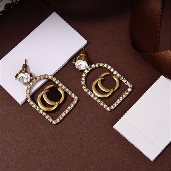 women earrings hoop diamond dangle womens designer hoops letter earring designer jewelry luxurys designers g earrings studs d218241hl, Silver
women earrings hoop diamond dangle womens designer hoops letter earring designer jewelry luxurys designers g earrings studs d218241hl, Silver