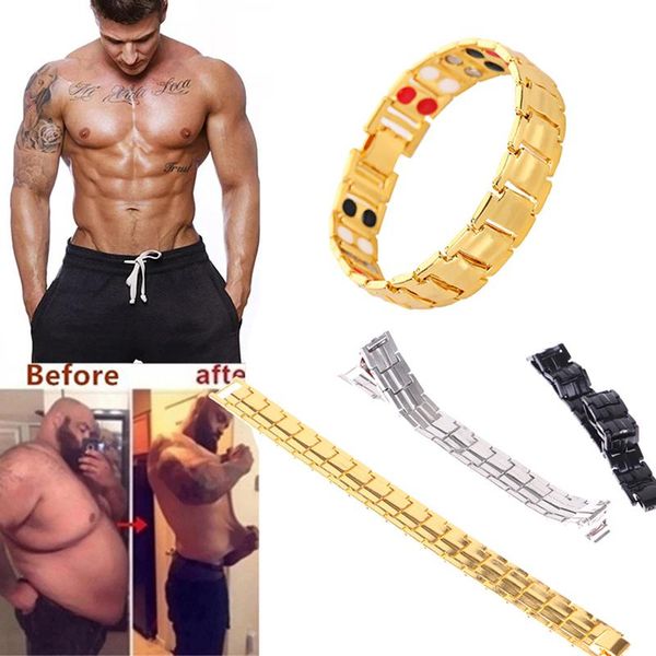 link, chain 1pcs * bracelet weight loss energy magnets jewelry slimming bangle bracelets twisted 19*1.3cm, Black
link, chain 1pcs * bracelet weight loss energy magnets jewelry slimming bangle bracelets twisted 19*1.3cm, Black