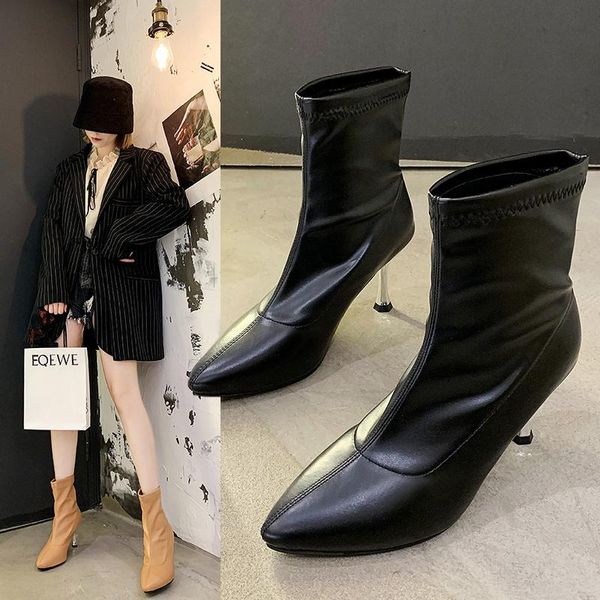 boots 2021 autumn winter non-slip shoes vintage leather retro ladies snow fleece m1598, Black
boots 2021 autumn winter non-slip shoes vintage leather retro ladies snow fleece m1598, Black