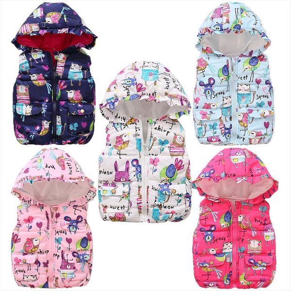 girls vests cotton cartoon autumn baby clothes casual hooded warm kids jacket coats children clothing, Camo
girls vests cotton cartoon autumn baby clothes casual hooded warm kids jacket coats children clothing, Camo