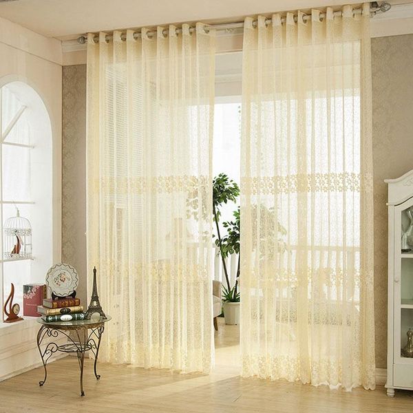 curtain & drapes pastoral living room balcony beige small flower jacquard tulle smooth and natural
curtain & drapes pastoral living room balcony beige small flower jacquard tulle smooth and natural