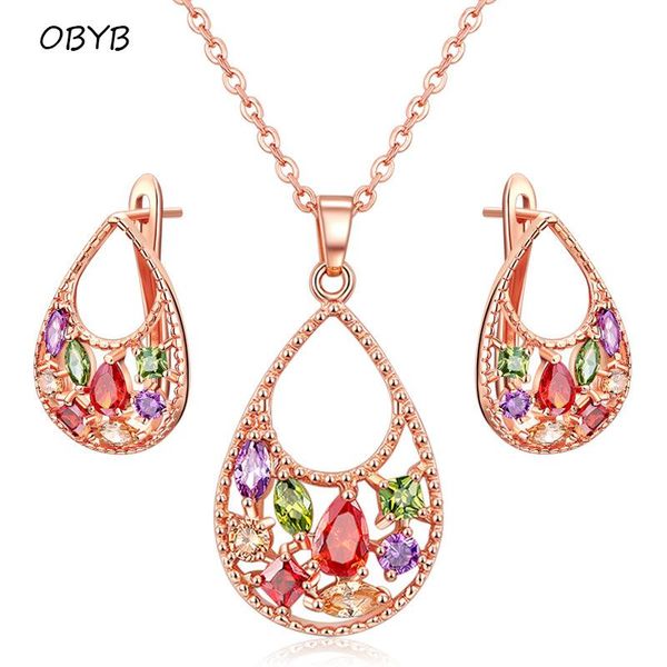 earrings & necklace colorful crystal cz sets cubic zircon water drop small pendant hoop wedding jewelry, Silver
earrings & necklace colorful crystal cz sets cubic zircon water drop small pendant hoop wedding jewelry, Silver