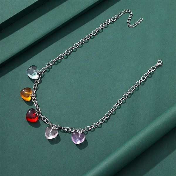 chains resin heart cloud duck pendant necklace for women men silver color chain punk jewelry gifts
chains resin heart cloud duck pendant necklace for women men silver color chain punk jewelry gifts