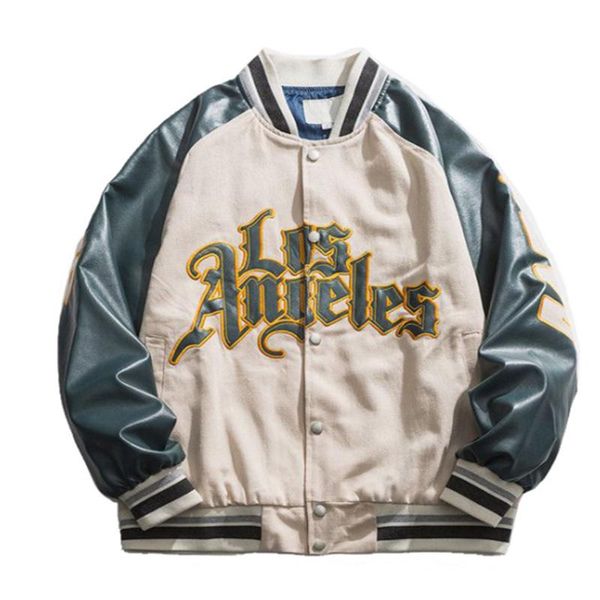women's jackets hirigin 2021 women fashion striped long sleeve letter embroidery hip hop oversized baseball, Black;brown
women's jackets hirigin 2021 women fashion striped long sleeve letter embroidery hip hop oversized baseball, Black;brown