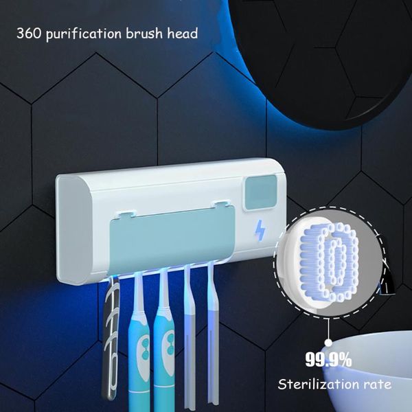 smart electric toothbrush uv disinfectant bathroom uvc holder wall mounted with sterilizer function usb rechargeable
smart electric toothbrush uv disinfectant bathroom uvc holder wall mounted with sterilizer function usb rechargeable