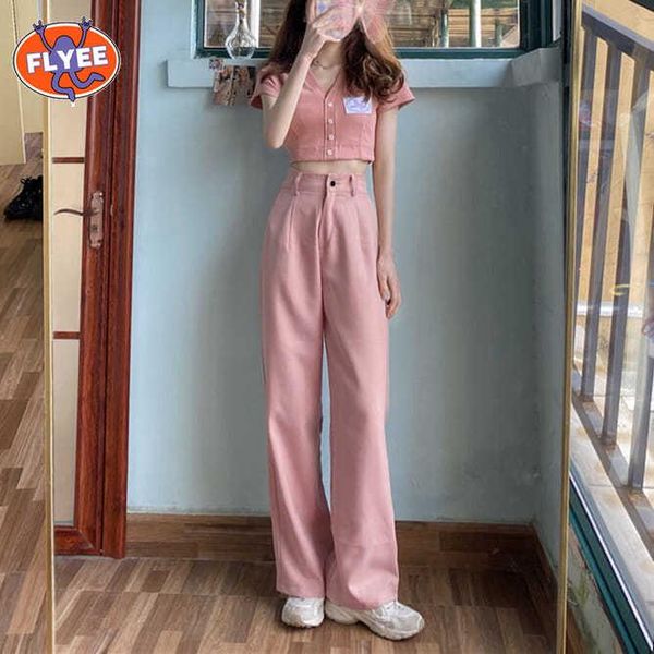women's pants & capris pink work pant women summer wide leg office lady outfits suit oversize trousers buttons long, Black;white
women's pants & capris pink work pant women summer wide leg office lady outfits suit oversize trousers buttons long, Black;white