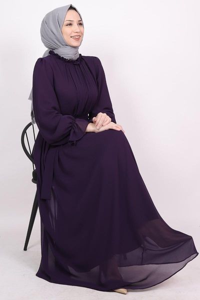 ethnic clothing colar drapeli chiffon hijab purple dress abaya dubai malaysia arab muslim, Red
ethnic clothing colar drapeli chiffon hijab purple dress abaya dubai malaysia arab muslim, Red