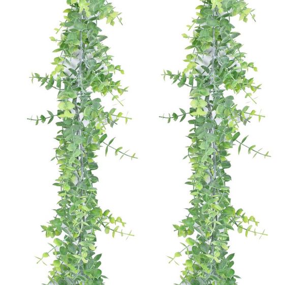1.8m artificial eucalyptus leaves garland with willow vines twigs for wedding party table runner greenery indoor decorative flowers & wreath
1.8m artificial eucalyptus leaves garland with willow vines twigs for wedding party table runner greenery indoor decorative flowers & wreath