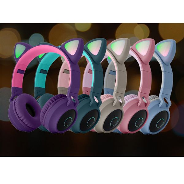 led light cell phone earphones catwireless bluetooth 5.0 headset portable foldable kids headphone with microphone gift
led light cell phone earphones catwireless bluetooth 5.0 headset portable foldable kids headphone with microphone gift