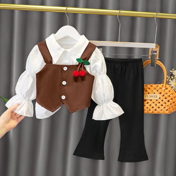 clothing sets girls casual suits korean version 2021 children style baby girl spring and autumn models cotton two-piece suit, White
clothing sets girls casual suits korean version 2021 children style baby girl spring and autumn models cotton two-piece suit, White