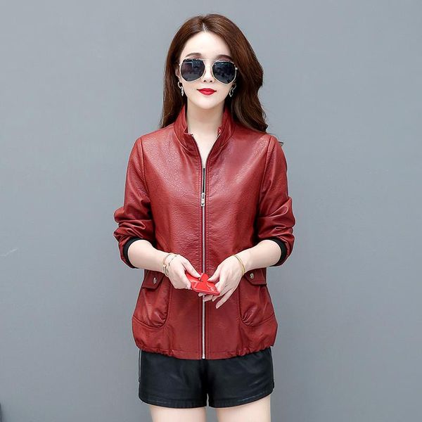 women's leather & faux 2021 pu jackets women autumn outerwear coats slim biker jacket black womens clothing
women's leather & faux 2021 pu jackets women autumn outerwear coats slim biker jacket black womens clothing
