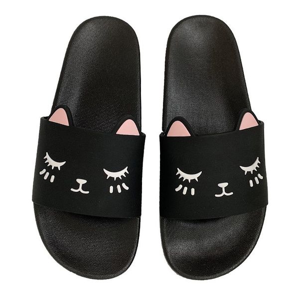slippers a5588kam fashion summer sandals cute cartoon style leisure bath cool students wear women's shoes, Black
slippers a5588kam fashion summer sandals cute cartoon style leisure bath cool students wear women's shoes, Black