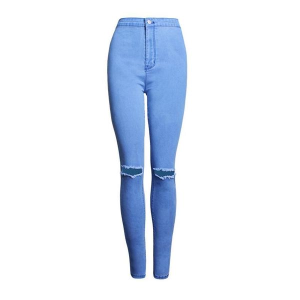 fashion women high waist skinny slim denim jeans trouser long pencil pants stretchy for female autumn hole women's, Blue
fashion women high waist skinny slim denim jeans trouser long pencil pants stretchy for female autumn hole women's, Blue