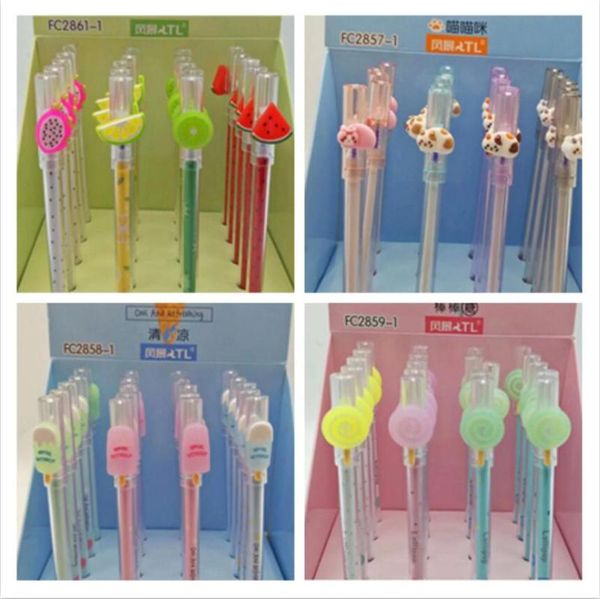 gel pens 5 design ice cream fruit cat pen cartoon stationery kawaii student office writing black neutral ink 20pc/lot
gel pens 5 design ice cream fruit cat pen cartoon stationery kawaii student office writing black neutral ink 20pc/lot