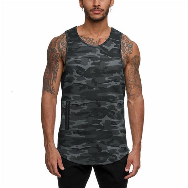 asrv mens gym camouflage tank summer trend zip up pocket sleeveless men quick drying sport fitness vest, White;black
asrv mens gym camouflage tank summer trend zip up pocket sleeveless men quick drying sport fitness vest, White;black