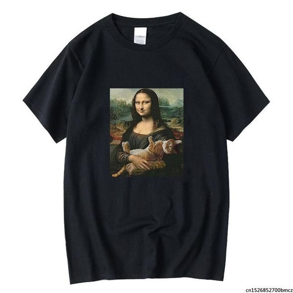 men's t-shirts mona lisa print fashion cool t shirt o-neck summer t-shirt graphic funny streetwear, White;black
men's t-shirts mona lisa print fashion cool t shirt o-neck summer t-shirt graphic funny streetwear, White;black