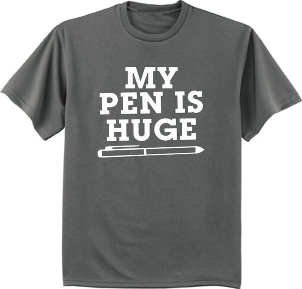 men's t-shirts 2021 summer t-shirt my pen is huge print pattern street casual hip-hop cool cotton o-neck high-quality oversized, White;black
men's t-shirts 2021 summer t-shirt my pen is huge print pattern street casual hip-hop cool cotton o-neck high-quality oversized, White;black