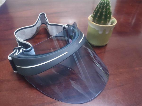 with box r visor upgraded thickened brand sun hat summer outdoor uv sunglasses hat adjustable size 56-62cm, Blue;gray
with box r visor upgraded thickened brand sun hat summer outdoor uv sunglasses hat adjustable size 56-62cm, Blue;gray