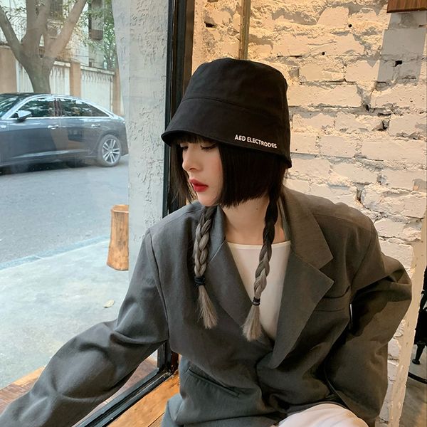 korean fashion fisherman's hat female early spring black versatile show face summer sun protection bucket basin hat male, Blue;gray
korean fashion fisherman's hat female early spring black versatile show face summer sun protection bucket basin hat male, Blue;gray