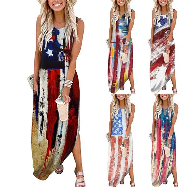 casual dresses summer dress sleeveless maxi long women party robe femme vintage beach shirt sundress plus size vestidos 2021, Black;gray
casual dresses summer dress sleeveless maxi long women party robe femme vintage beach shirt sundress plus size vestidos 2021, Black;gray