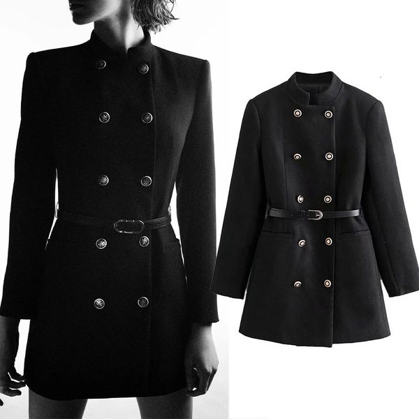 women's jackets female blazer with long sleeve, autumn jacket , double breasted style, casual, belt, jacket, office clothes yc1s, Black;brown
women's jackets female blazer with long sleeve, autumn jacket , double breasted style, casual, belt, jacket, office clothes yc1s, Black;brown