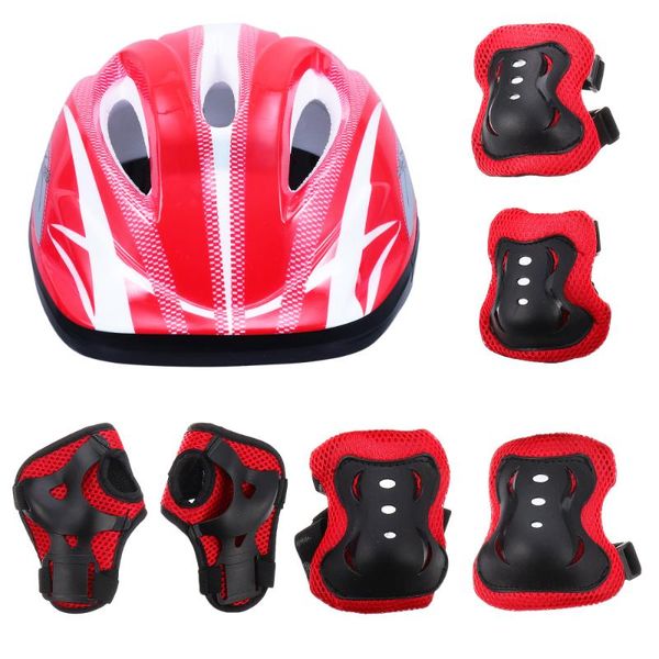 elbow & knee pads 1 set/7pcs children riding protective equipment skateboard skating safety set, Black;gray
elbow & knee pads 1 set/7pcs children riding protective equipment skateboard skating safety set, Black;gray