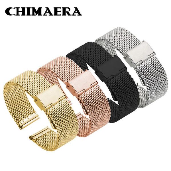 watch bands chimaera milanese loop stainless steel strap straight end bracelet mesh buckle band 4 colors shellhard, Black;brown
watch bands chimaera milanese loop stainless steel strap straight end bracelet mesh buckle band 4 colors shellhard, Black;brown