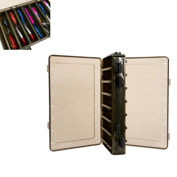 doublex sided fishing tackle storage box 12 compartments bait lure hook plastic container case accessories
doublex sided fishing tackle storage box 12 compartments bait lure hook plastic container case accessories