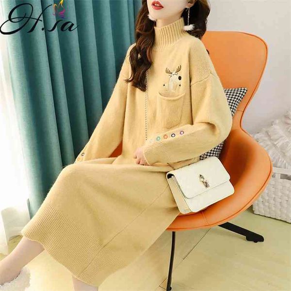 winter clothes women long maxi sweater dress knitted pullovers turtlneck jumpers deer christmas 210430, White;black
winter clothes women long maxi sweater dress knitted pullovers turtlneck jumpers deer christmas 210430, White;black